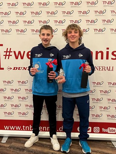 Linus Heubach gewinnt die Landesmeisterschaften U14 im Doppel 2023