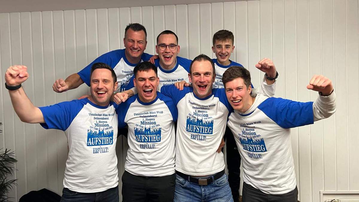 TC Blau-Weiß Delmenhorst gewinnt Verbandsliga-Titel nach Nervenkrimi