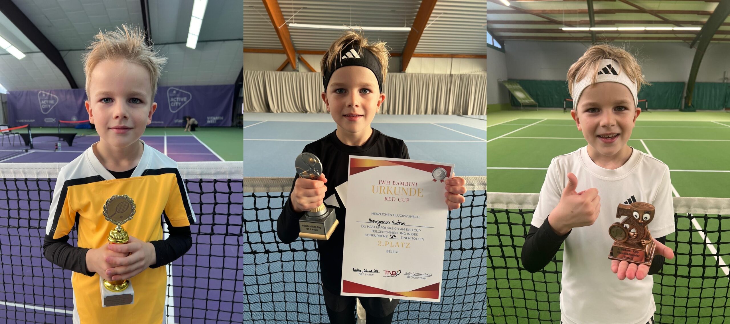 Benjamin Sutor gewinnt Mini-Cup der ITF 75 in Hamburg in der U7
