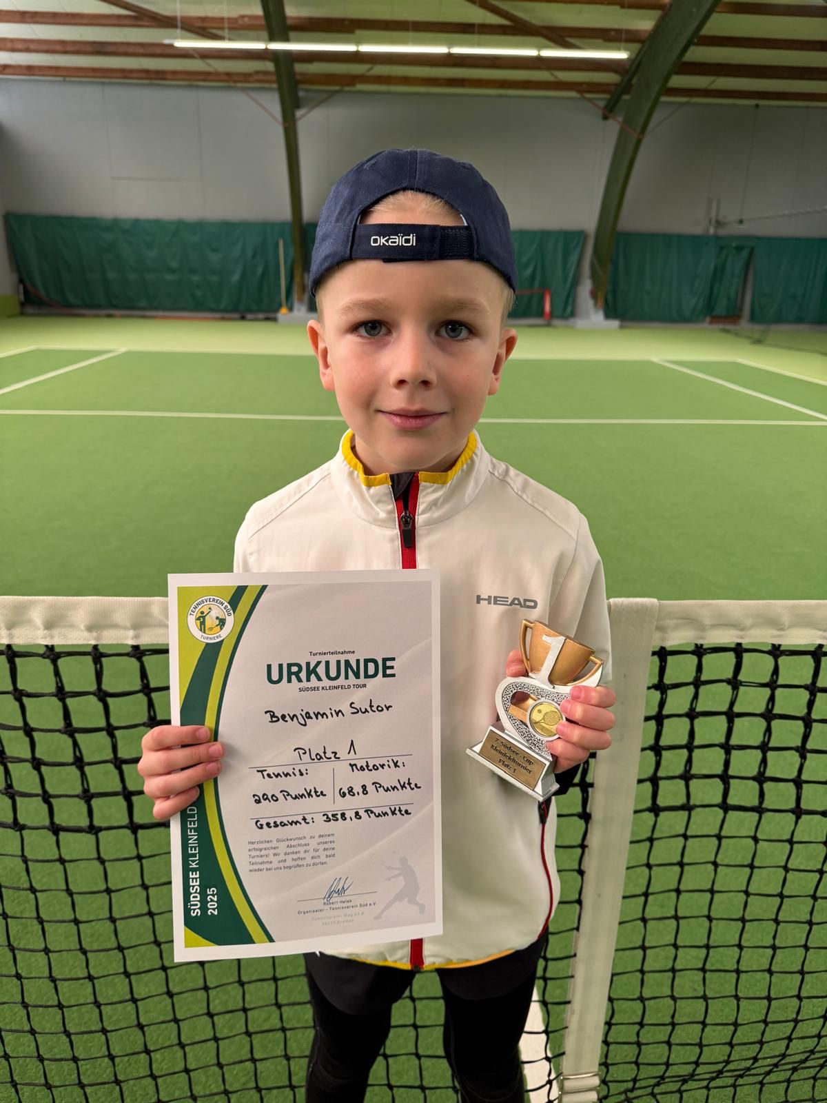 Benjamin Sutor gewinnt den 7. Südsee-Cup in Bremen  